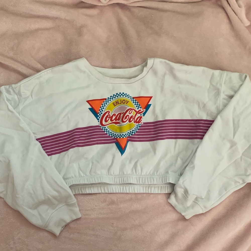 Coca-Cola Cropped Sweatshirt